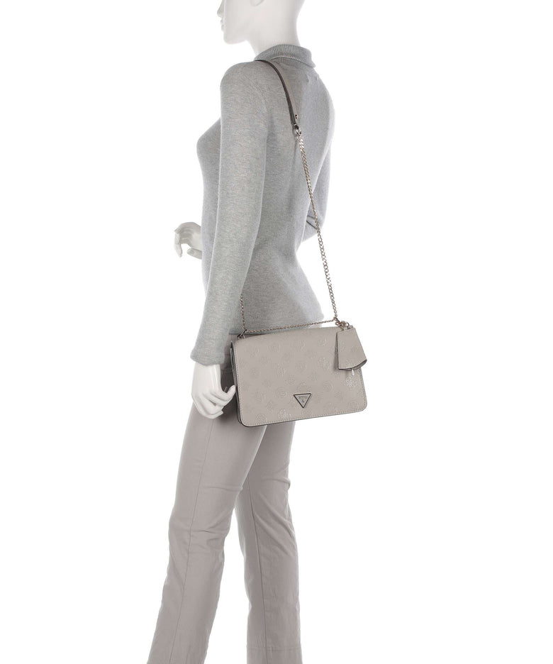 Guess Jena Shoulder bag taupe logo