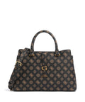 Guess Kuba Handbag mocha logo