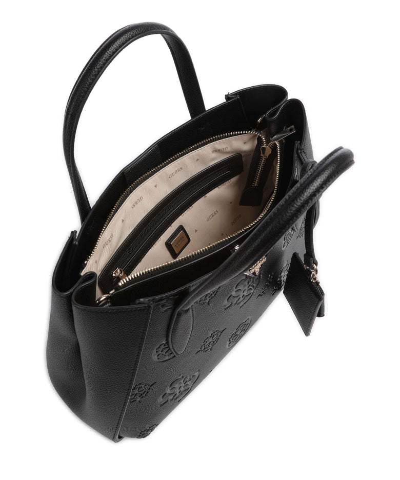 Guess Keandra Handbag black logo