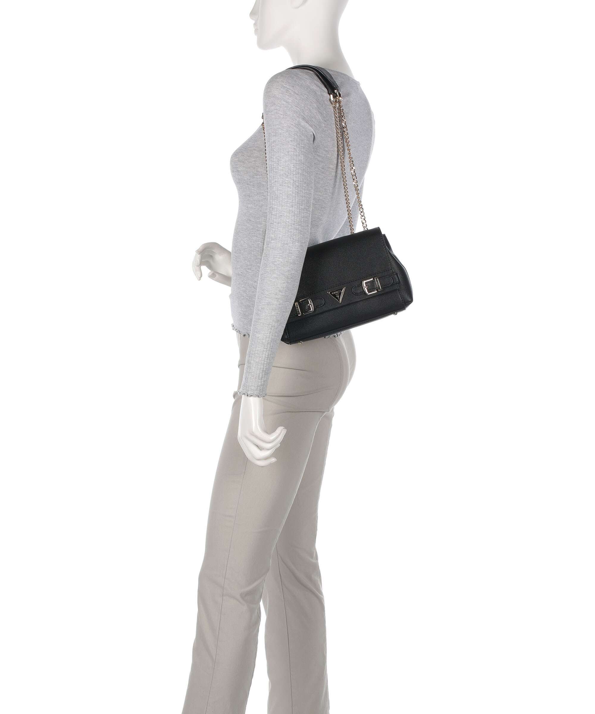 Guess Ali Eco Shoulder bag black