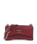 Guess Gerty Peony Shoulder bag claret