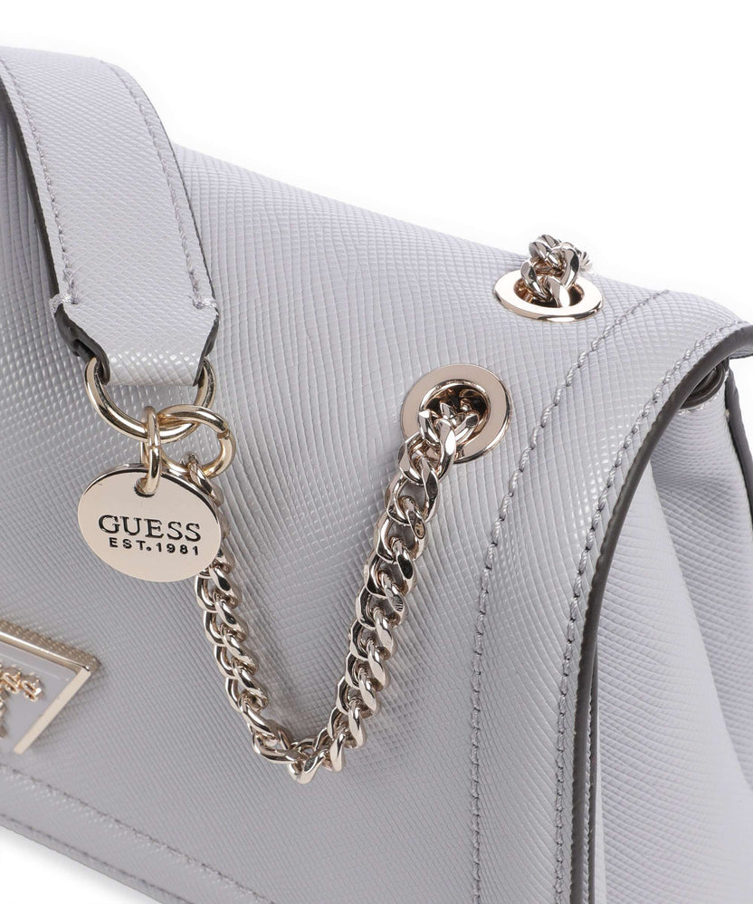 Guess Noelle Shoulder bag lavendar/grey