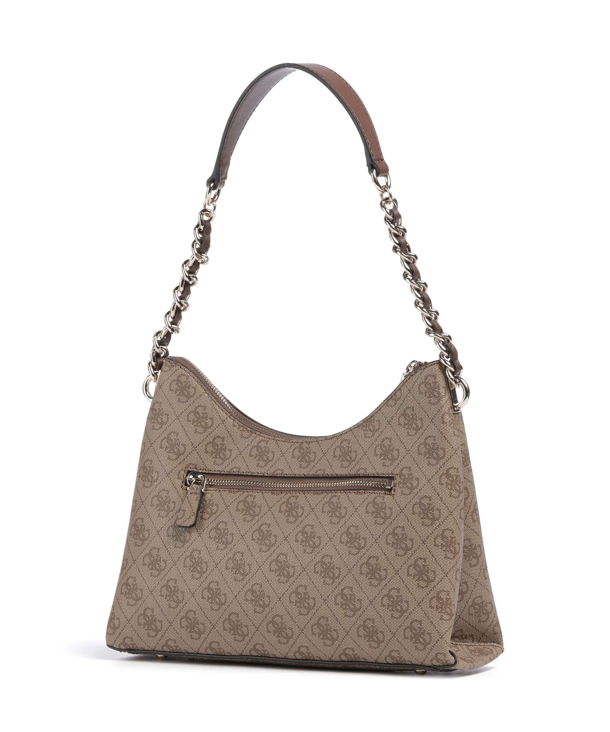 Guess Izzy Shoulder bag latte logo/brown