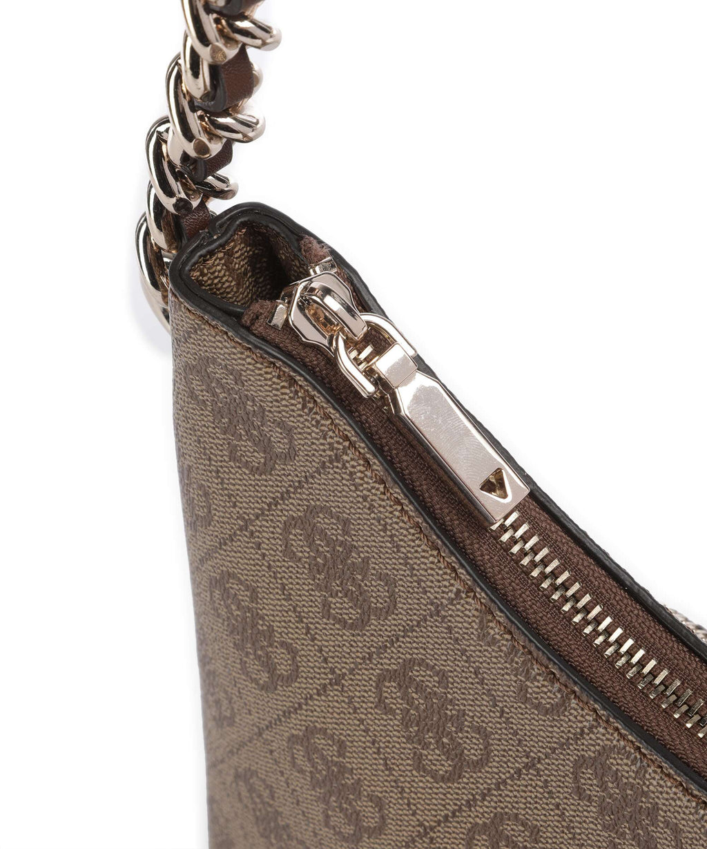 Guess Izzy Shoulder bag latte logo/brown