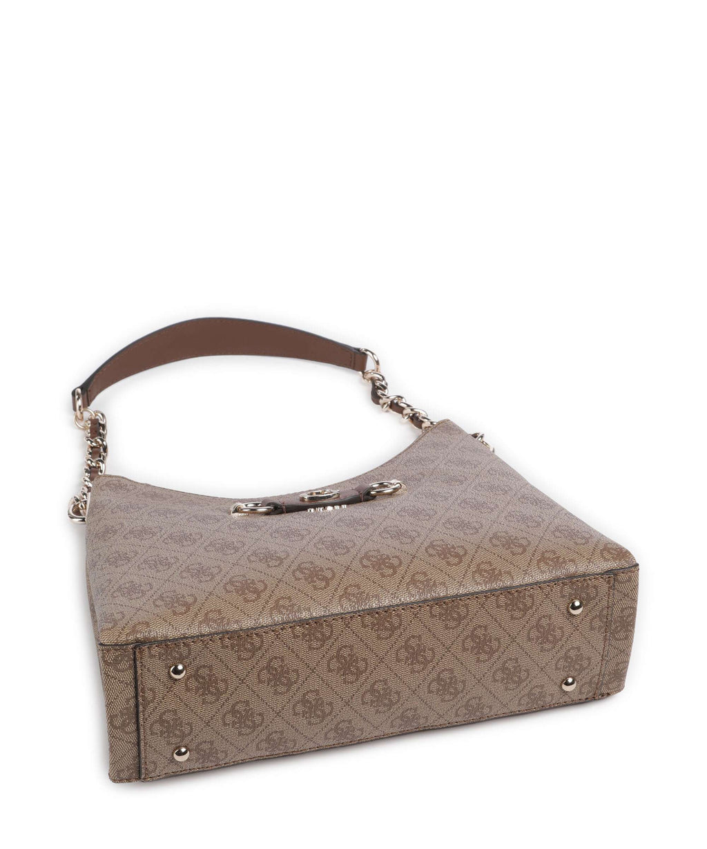 Guess Izzy Shoulder bag latte logo/brown