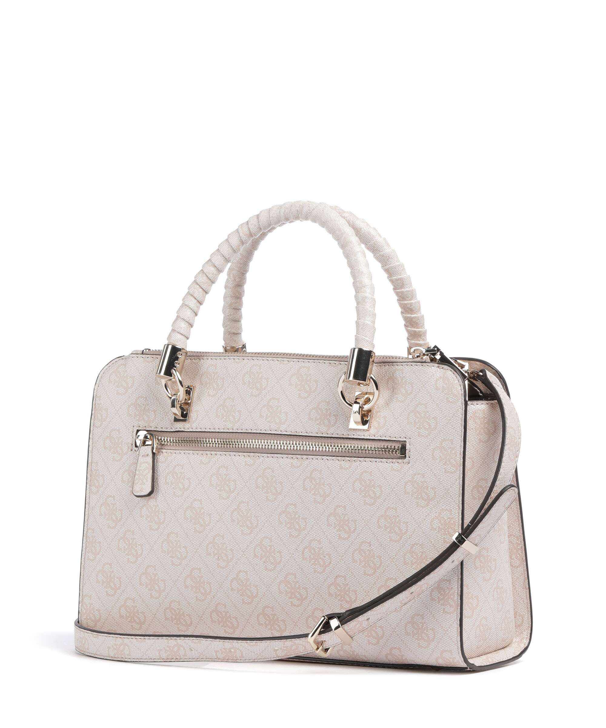 Guess Orlina 4G Logo Handbag sand logo