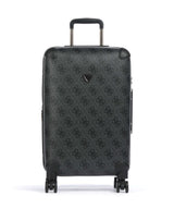 Guess Berta Maxi 4G Resväska med 4 hjul coal logo