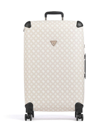 Guess Wilder Resväska med 4 hjul beige/white