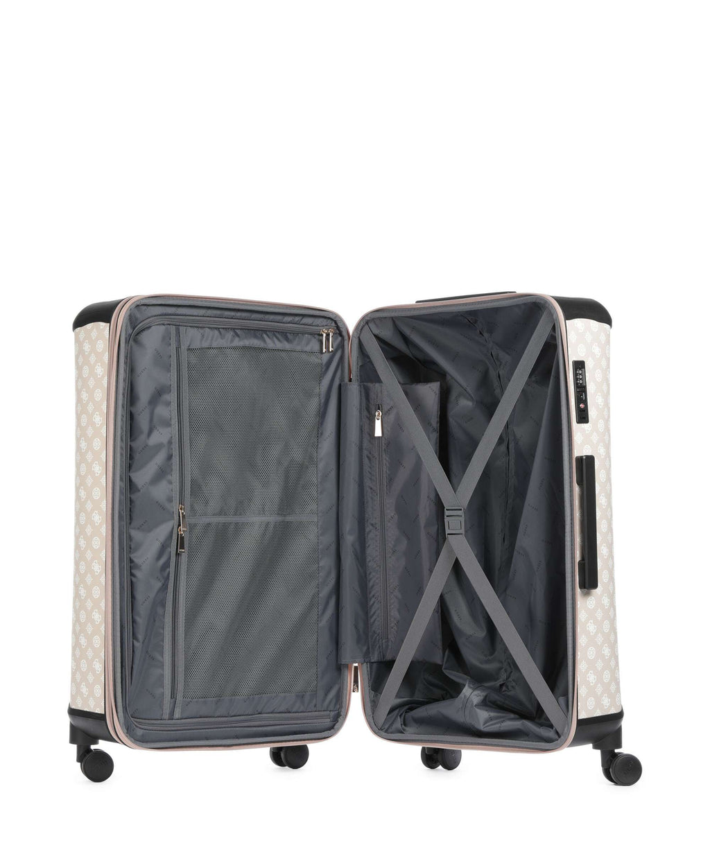Guess Wilder Spinner (4 wheels) beige/white