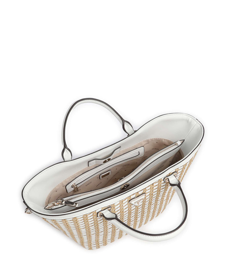 Guess Atalia Handbag natural/white