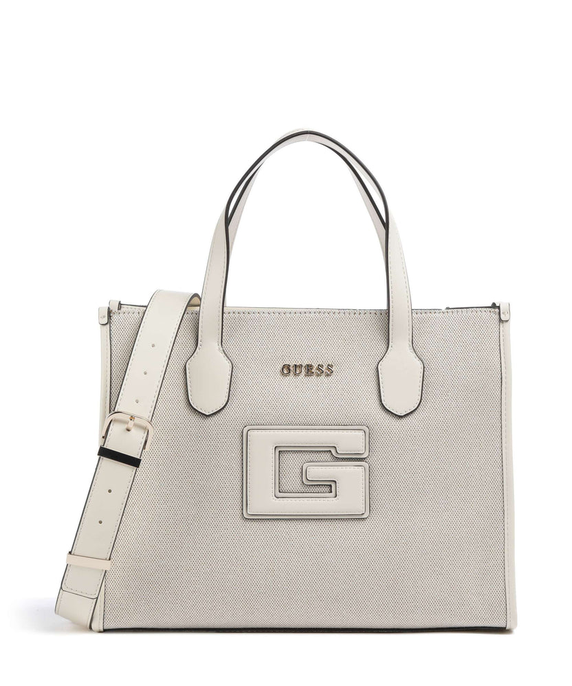 Guess G Status Handbag natural/offwhite