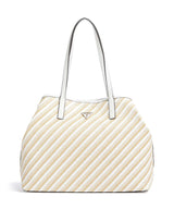 Guess Vikky Large Shoppingväska natural/white