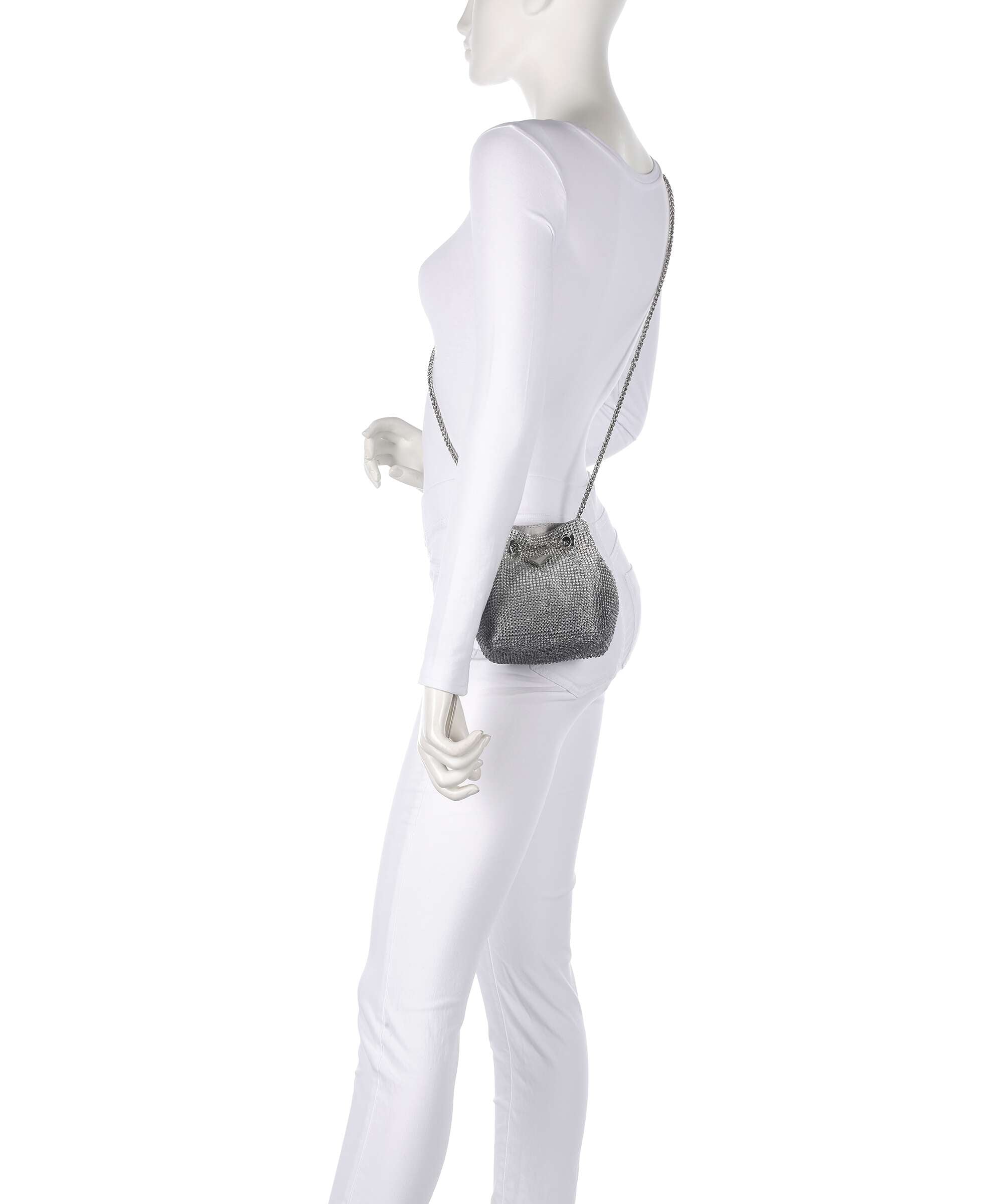 Guess Zalina Shoulder bag silver