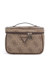 Guess Berta 4G Logo Necessär latte logo/brown