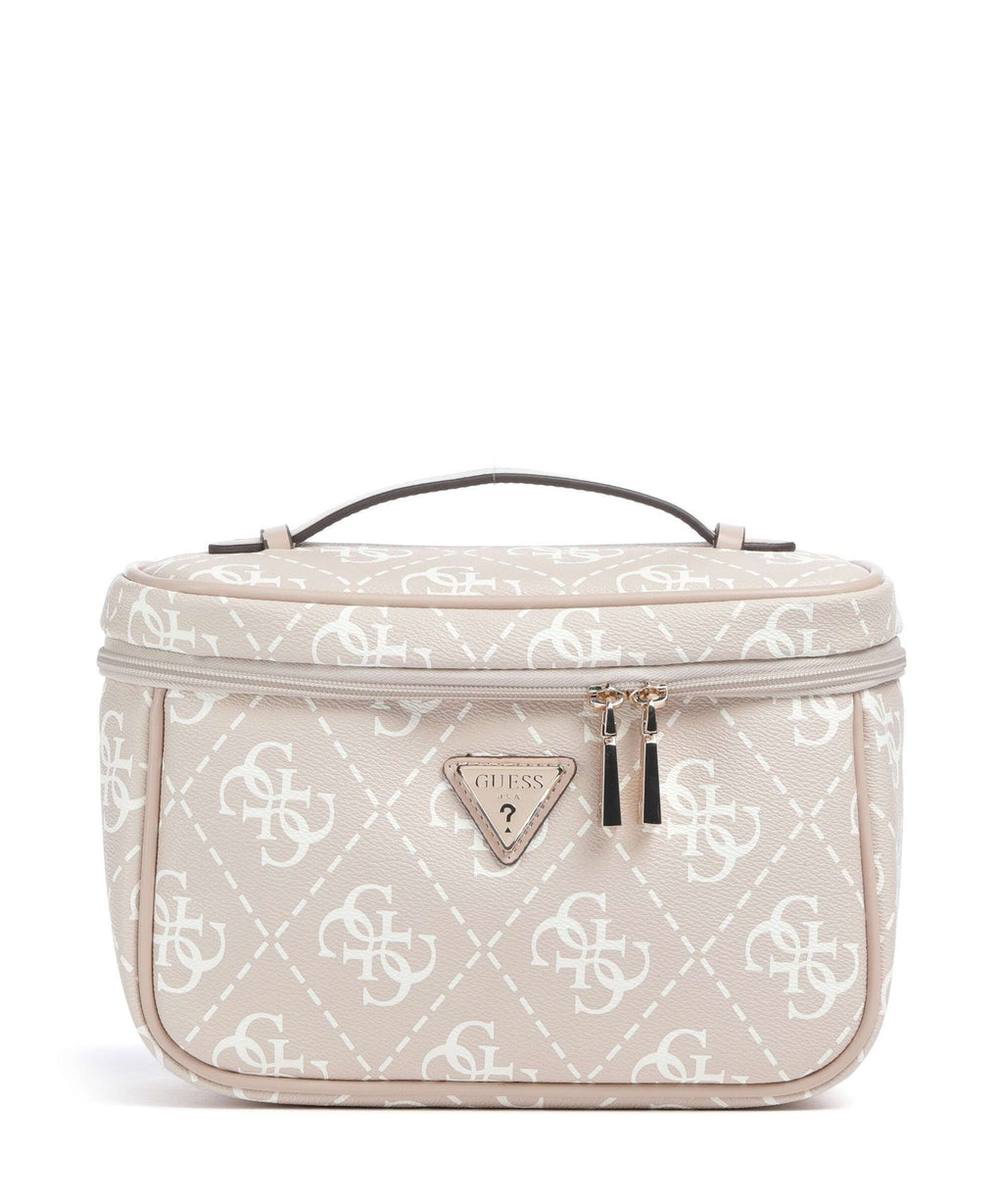 Guess Berta Maxi 4G Toiletry bag sand logo