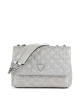 Guess Giully Axelremsväska silver