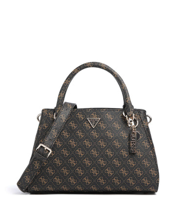 Guess Noelle Q Logo Handväskor brown logo