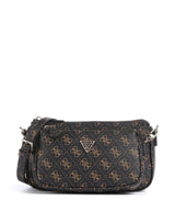 Guess Noelle Q Logo Axelremsväska brown logo