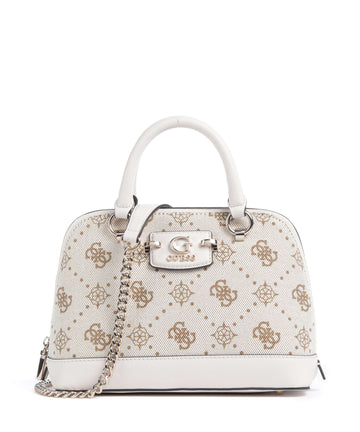Guess Neda 4G Peony Logo Handväskor offwhite logo