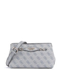 Guess Katya 4G Logo Crossbody bag slate grey