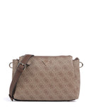 Guess Noelle Crossover väska latte logo/brown