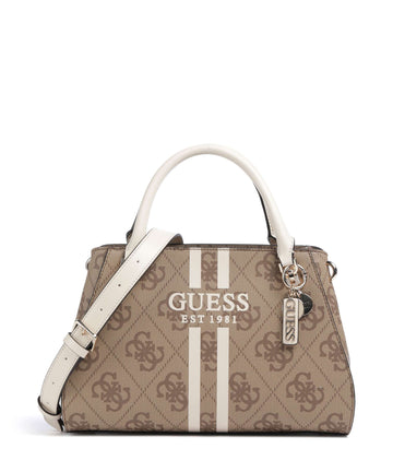 Guess Noelle 4G Logo Handväskor latte logo