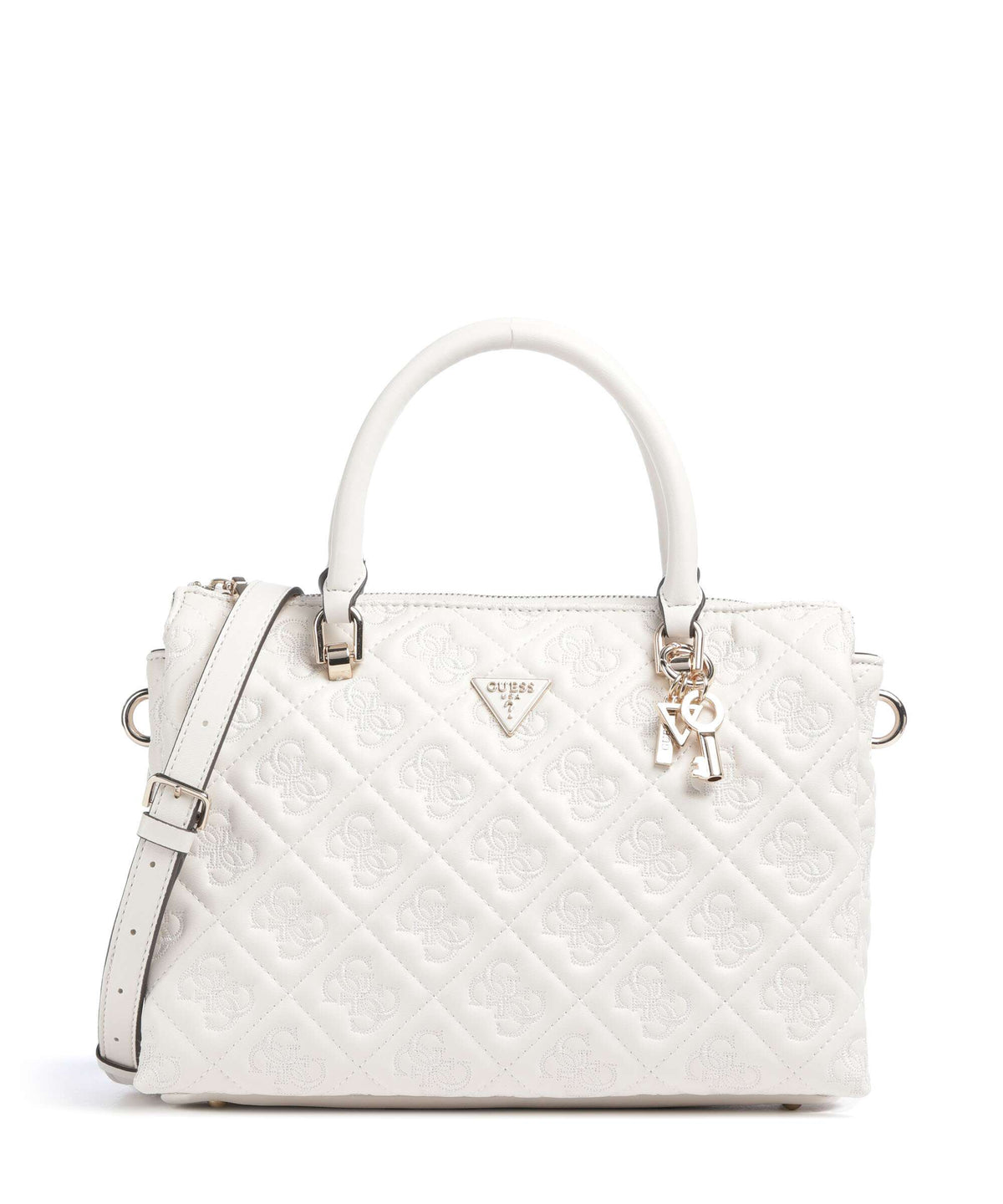 Guess Adelasia Handbag offwhite