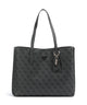 Guess Meridian Tote bag coal logo