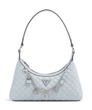 Guess Everlee Axelremsväska misty blue