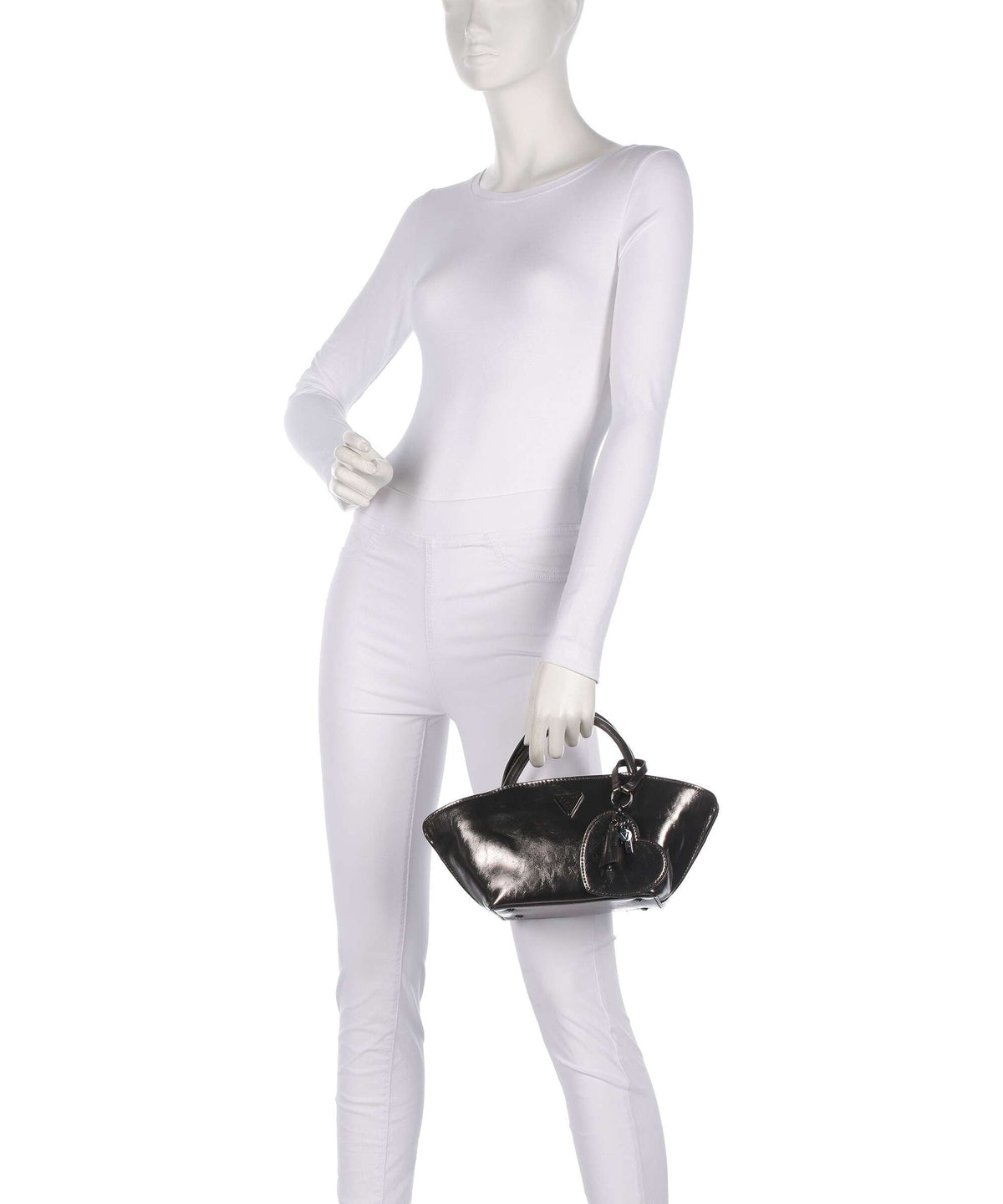 Guess Bolena Handbag pewter