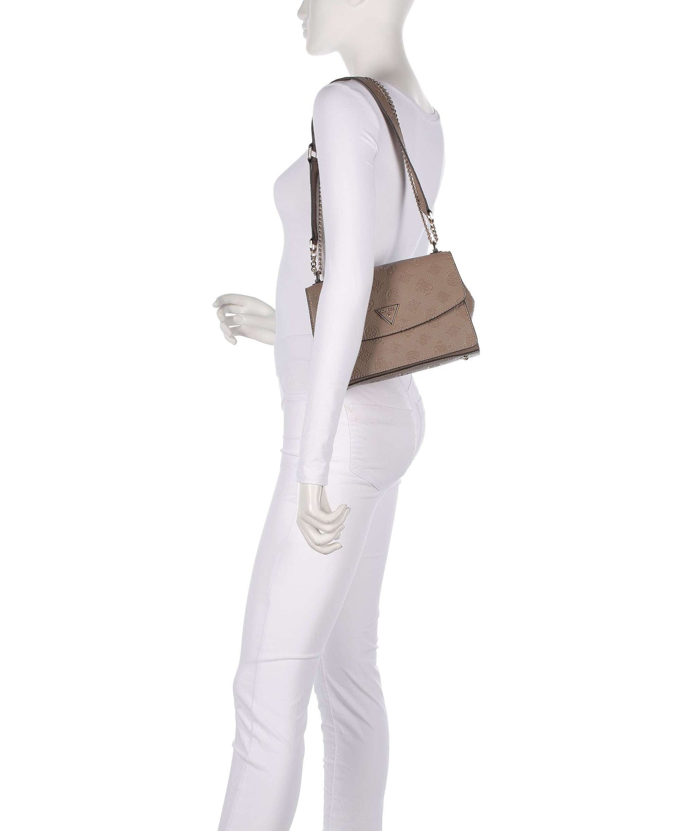 Guess Cresidia Shoulder bag dark oak