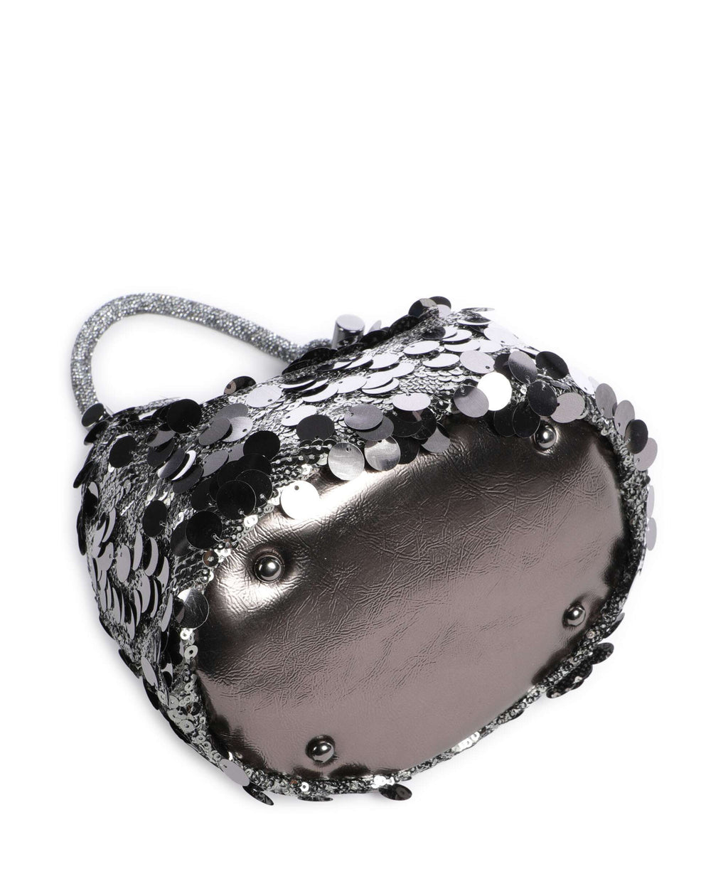 Guess Holiday Bucket bag pewter