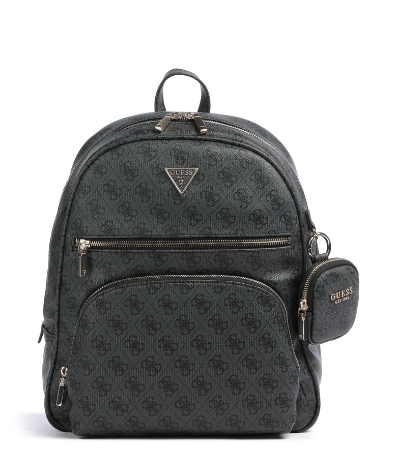 Guess Power Play Backpack coal logo