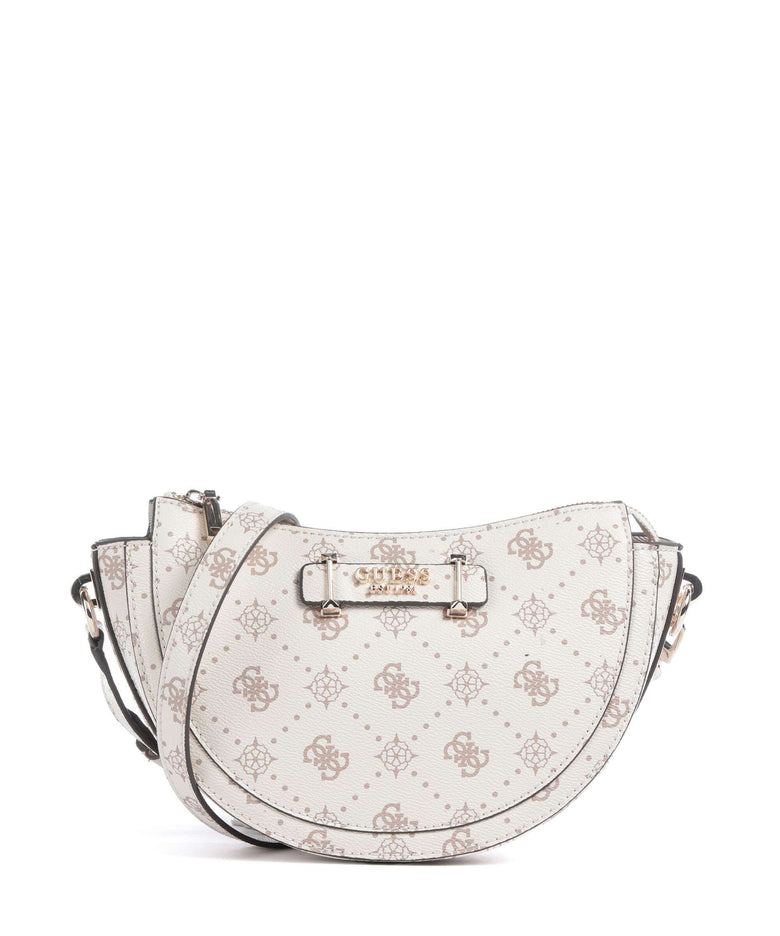 Guess Silia Crossbody bag vanilla logo