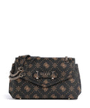 Guess Silia Axelremsväska espresso logo