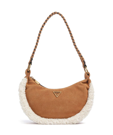 Guess Amita Axelremsväska cognac