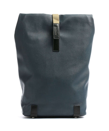 Brooks England Pickwick Cotton Canvas Small Rolltop ryggsäck dark blue