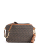 Michael Kors Jet Set Crossover väska brown