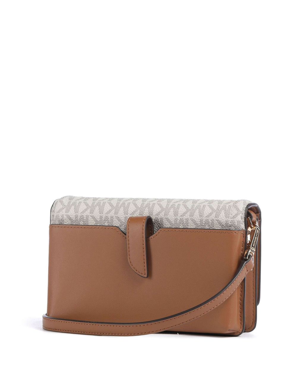 Michael Kors Jet Set Charm Crossbody bag vanilla/acorn