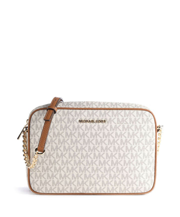 Michael Kors Jet Set Crossover väska vanilla