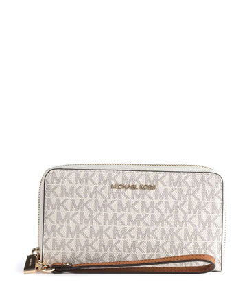 Michael Kors Jet Set Plånbok vanilla