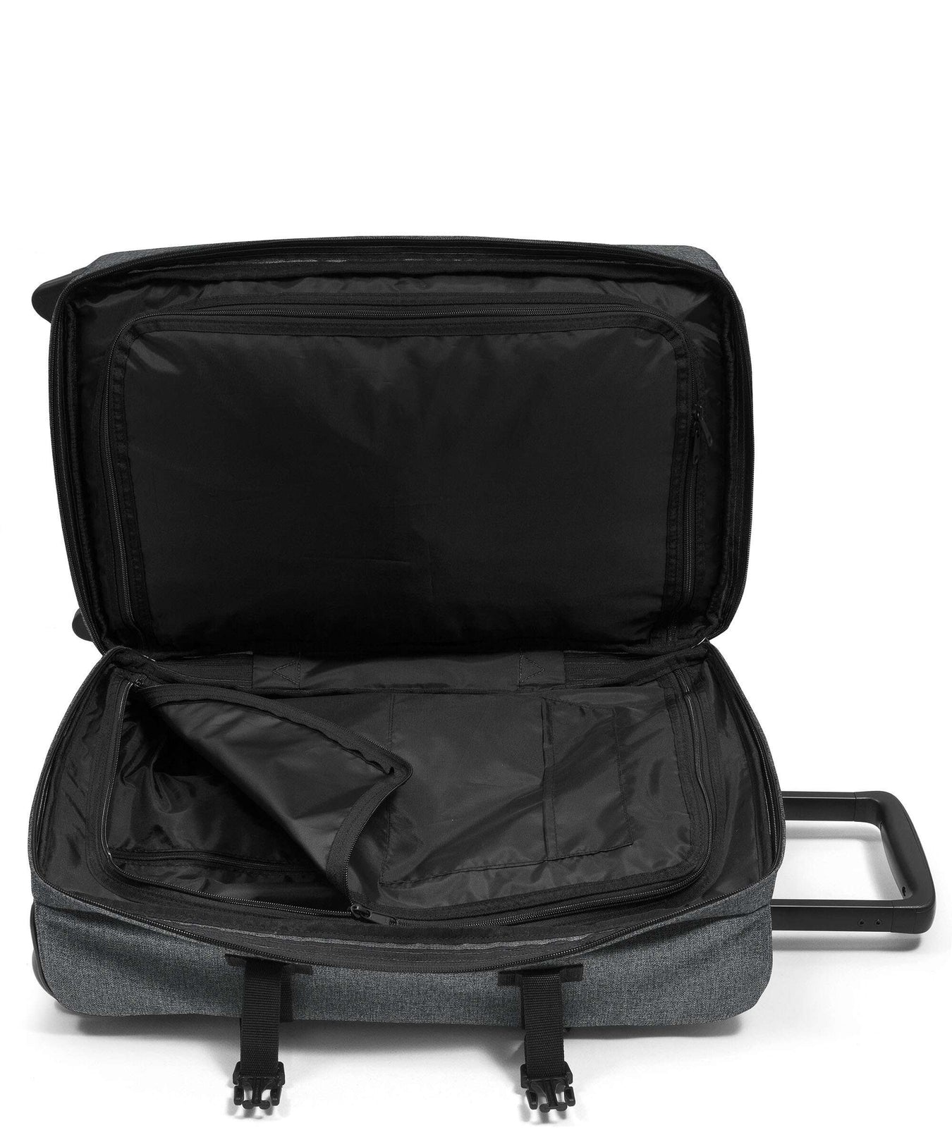 Eastpak Strapverz S Travel bag with wheels black denim