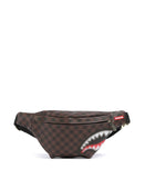 Sprayground Sharks in Paris Blur Midjeväska brown/black
