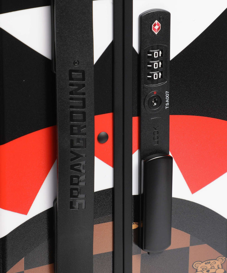 Sprayground Peeking Character Check Spinner (4 wheels) multicolour