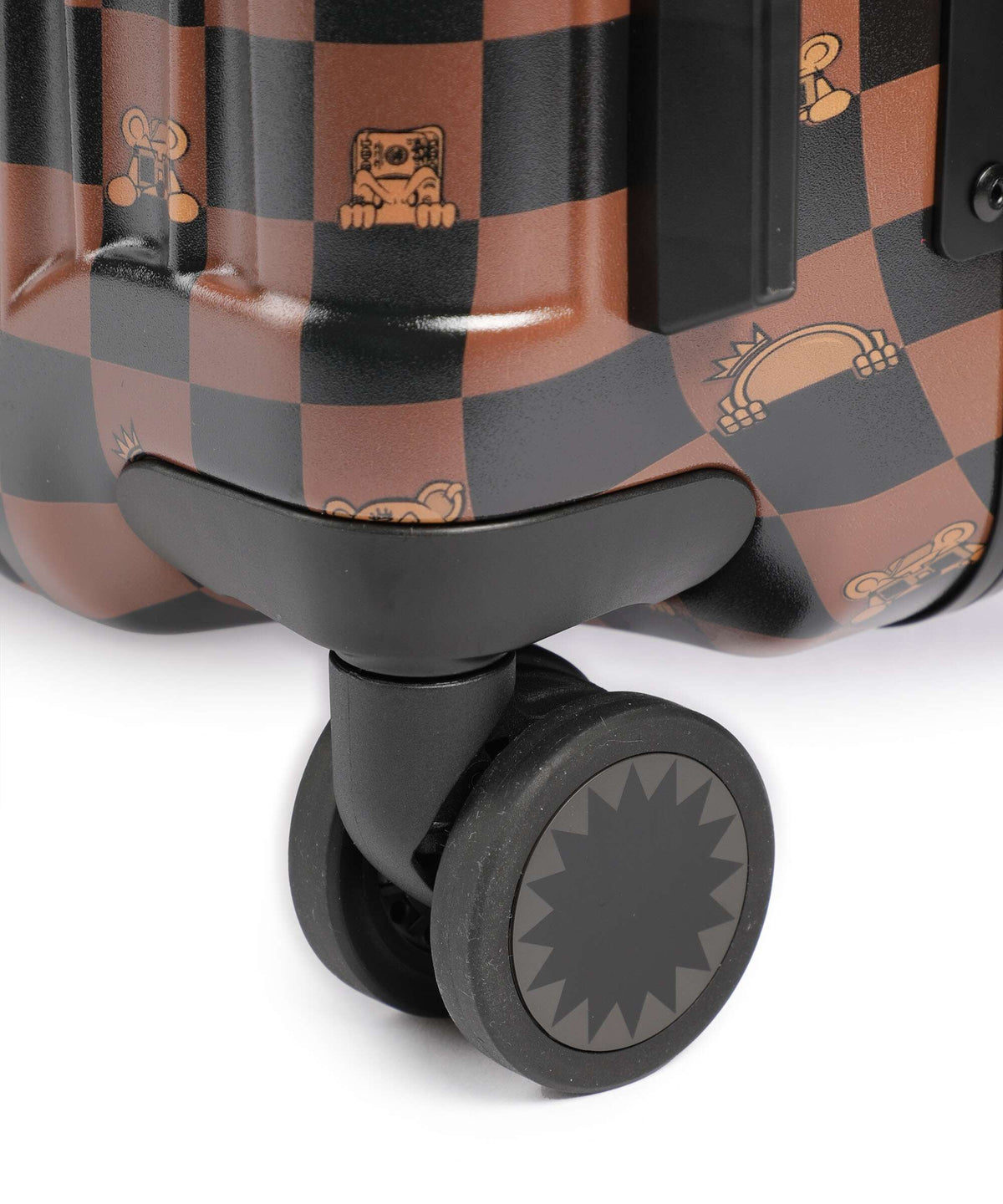 Sprayground Peeking Character Check Spinner (4 wheels) multicolour