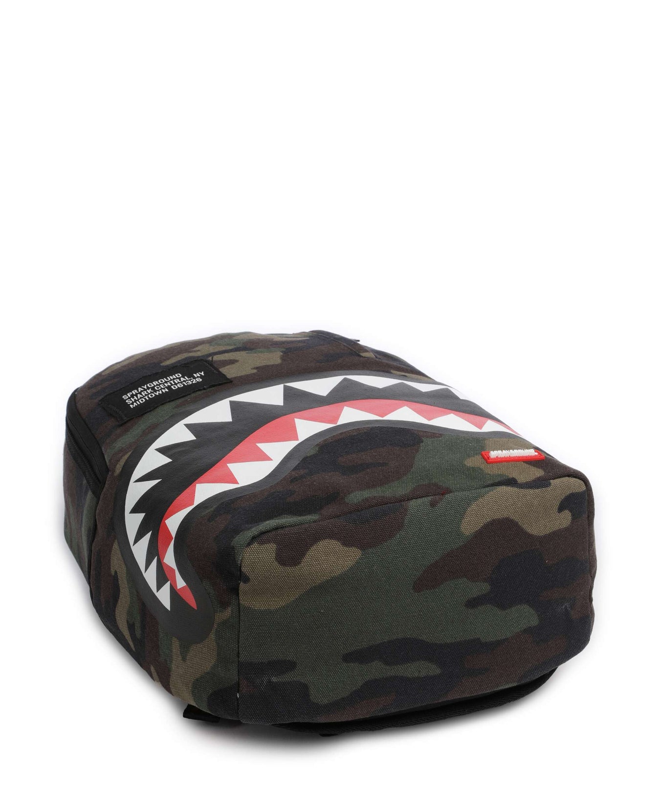 Sprayground Shark Central Camo Backpack green