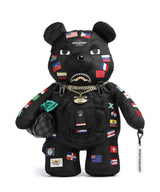 Sprayground James Flags Bear Ryggsäck black