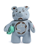 Sprayground Denim Shark Moneybear Ryggsäck blue