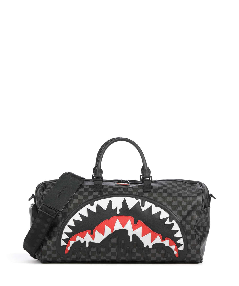 Sprayground Dripping Sharks in Paris Weekend bag black