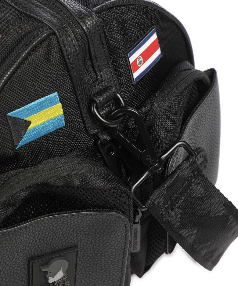 Sprayground James Flags Weekend bag black